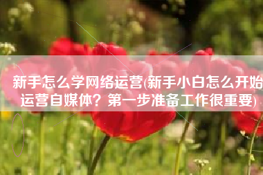 新手怎么学网络运营(新手小白怎么开始运营自媒体？第一步准备工作很重要)
