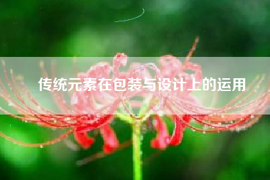 传统元素在包装与设计上的运用