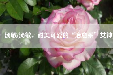 汤敏(汤敏，甜美可爱的“治愈系”女神)