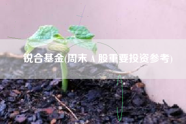 锐合基金(周末Ａ股重要投资参考)