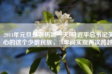 2014年元旦是农历哪一天(习近平总书记关心的这个少数民族，70年间实现两次跨越)