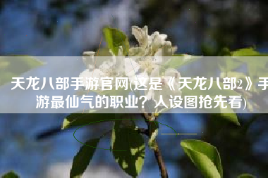 天龙八部手游官网(这是《天龙八部2》手游最仙气的职业？人设图抢先看)