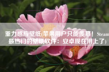 重力感应壁纸(苹果用户只能羡慕！Steam最热门的壁纸软件：安卓现在用上了)