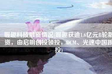 喔趣科技融资情况(喔趣获逾1.6亿元B轮融资，由启明创投领投，DCM、光速中国跟投)