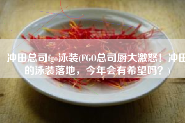 冲田总司fgo泳装(FGO总司厨大激怒！冲田的泳装落地，今年会有希望吗？)