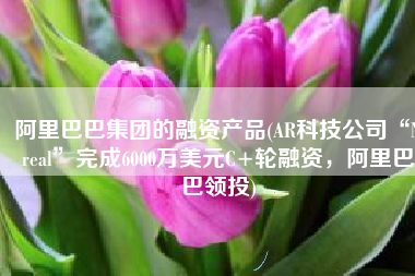阿里巴巴集团的融资产品(AR科技公司“Nreal”完成6000万美元C+轮融资，阿里巴巴领投)