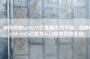 神舟战神k670d(八代奔腾实力不弱，战神K670D-G4E5已成为入门级中的抢手货)