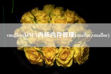 vmalloc(LINUX内核内存管理kmalloc,vmalloc)