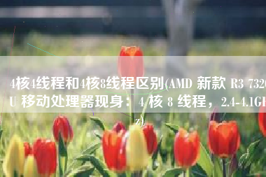 4核4线程和4核8线程区别(AMD 新款 R3 7320U 移动处理器现身：4 核 8 线程，2.4-4.1GHz)