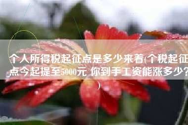 个人所得税起征点是多少来着(个税起征点今起提至5000元 你到手工资能涨多少？)