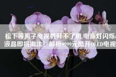 松下等离子电视机开不了机,电源灯闪烁(液晶即将淘汰！解析9999元酷开OLED电视)