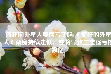 疯狂的外星人票房亏了吗(《疯狂的外星人》票房持续走低，或将导致王宝强亏损数亿)