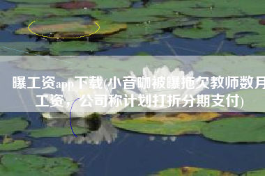 曝工资app下载(小音咖被曝拖欠教师数月工资，公司称计划打折分期支付)