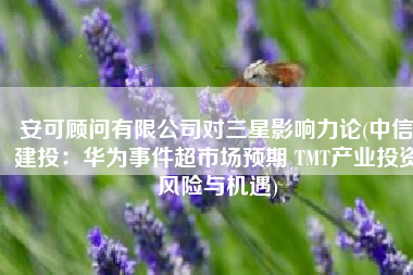 安可顾问有限公司对三星影响力论(中信建投：华为事件超市场预期 TMT产业投资风险与机遇)