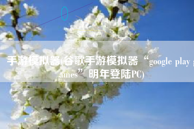 手游模拟器(谷歌手游模拟器“google play games”明年登陆PC)