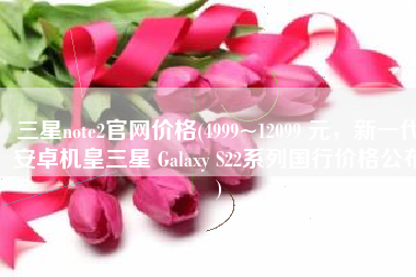 三星note2官网价格(4999~12099 元，新一代安卓机皇三星 Galaxy S22系列国行价格公布)