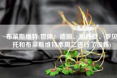 布莱斯维特(世体：德佩、加西亚、罗贝托和布莱斯维特本周二进行了加练)