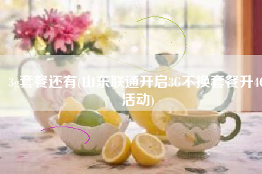 3g套餐还有(山东联通开启3G不换套餐升4G活动)