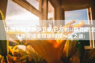 中国发射了多少卫星(已发射54颗卫星 北斗距完成全球组网仅一星之遥)