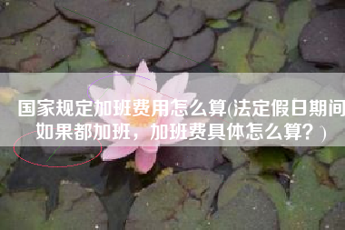 国家规定加班费用怎么算(法定假日期间如果都加班，加班费具体怎么算？)