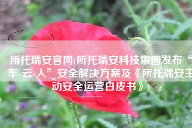 所托瑞安官网(所托瑞安科技集团发布“车-云-人”安全解决方案及《所托瑞安主动安全运营白皮书》)