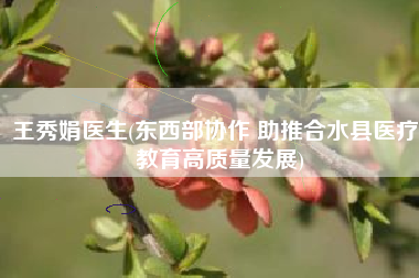 王秀娟医生(东西部协作 助推合水县医疗、教育高质量发展)