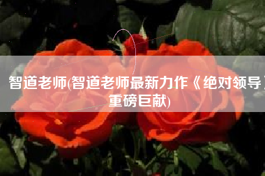 智道老师(智道老师最新力作《绝对领导》重磅巨献)