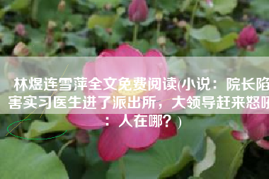 林煜连雪萍全文免费阅读(小说：院长陷害实习医生进了派出所，大领导赶来怒吼：人在哪？)