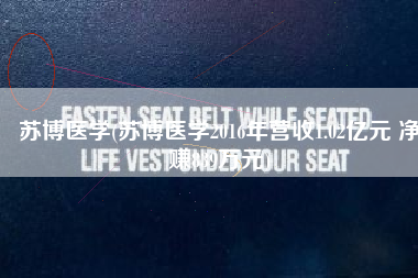 苏博医学(苏博医学2016年营收1.02亿元 净赚839万元)