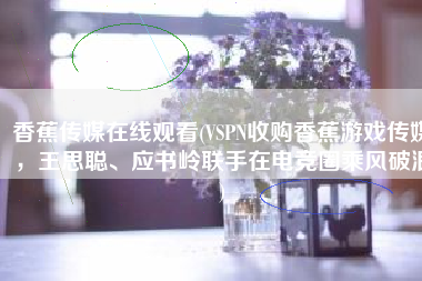 香蕉传媒在线观看(VSPN收购香蕉游戏传媒，王思聪、应书岭联手在电竞圈乘风破浪)