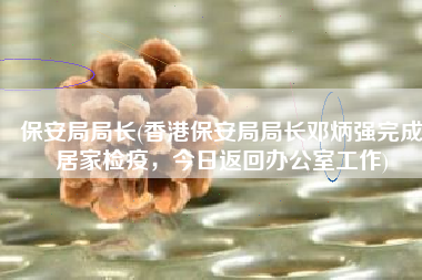 保安局局长(香港保安局局长邓炳强完成居家检疫，今日返回办公室工作)