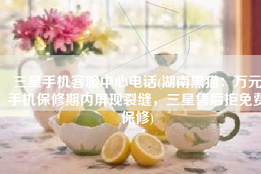 三星手机客服中心电话(湖南黑猫：万元手机保修期内屏现裂缝，三星售后拒免费保修)