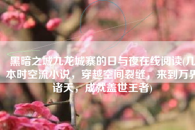 黑暗之城九龙城寨的日与夜在线阅读(几本时空流小说，穿越空间裂缝，来到万界诸天，成就盖世王者)