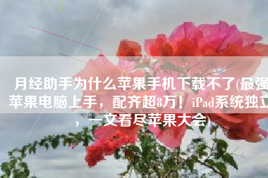 月经助手为什么苹果手机下载不了(最强苹果电脑上手，配齐超8万！iPad系统独立，一文看尽苹果大会)