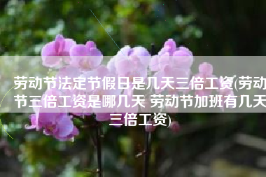 劳动节法定节假日是几天三倍工资(劳动节三倍工资是哪几天 劳动节加班有几天三倍工资)