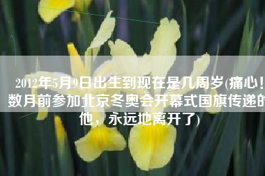 2012年5月9日出生到现在是几周岁(痛心！数月前参加北京冬奥会开幕式国旗传递的他，永远地离开了)