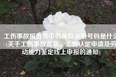 工伤事故报告表中的保险手册号码是什么(关于工伤事故备案、工伤认定申请及劳动能力鉴定线上申报的通知)