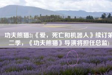 功夫熊猫2(《爱，死亡和机器人》续订第二季，《功夫熊猫》导演将担任总监)