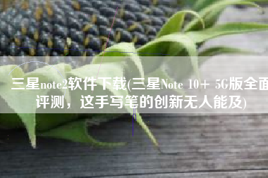 三星note2软件下载(三星Note 10+ 5G版全面评测，这手写笔的创新无人能及)