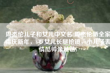 周杰伦儿子和女儿中文名(周杰伦晒全家福庆新年，6岁女儿长腿抢镜，小儿子表情酷帅像爸爸)