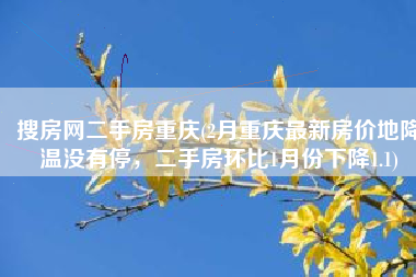 搜房网二手房重庆(2月重庆最新房价地降温没有停，二手房环比1月份下降1.1)
