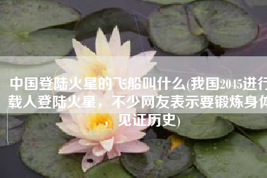 中国登陆火星的飞船叫什么(我国2045进行载人登陆火星，不少网友表示要锻炼身体，见证历史)