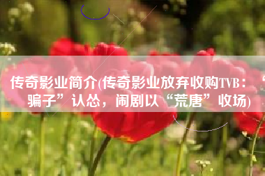 传奇影业简介(传奇影业放弃收购TVB：“骗子”认怂，闹剧以“荒唐”收场)