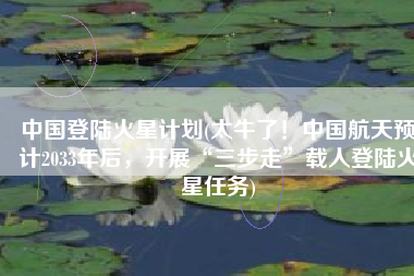 中国登陆火星计划(太牛了！中国航天预计2033年后，开展“三步走”载人登陆火星任务)