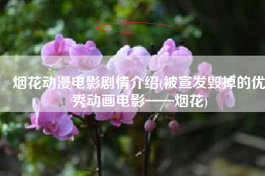 烟花动漫电影剧情介绍(被宣发毁掉的优秀动画电影——烟花)