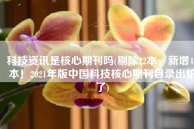 科技资讯是核心期刊吗(剔除22本，新增47本！2021年版中国科技核心期刊目录出炉了)