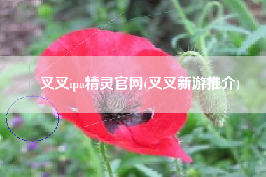 叉叉ipa精灵官网(叉叉新游推介)