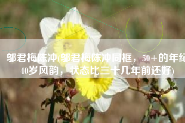 邬君梅陈冲(邬君梅陈冲同框，50+的年纪40岁风韵，状态比三十几年前还好)