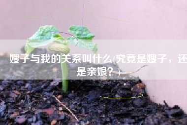 嫂子与我的关系叫什么(究竟是嫂子，还是亲娘？)