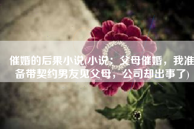 催婚的后果小说(小说：父母催婚，我准备带契约男友见父母，公司却出事了)